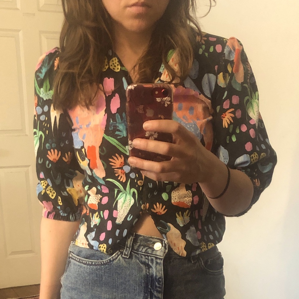 Vibrant Colorful Top